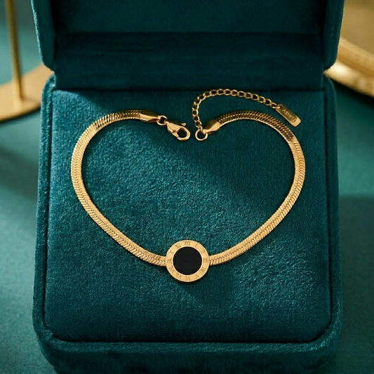 18K GOLD PLATED ROMAN STYLE BRACELET